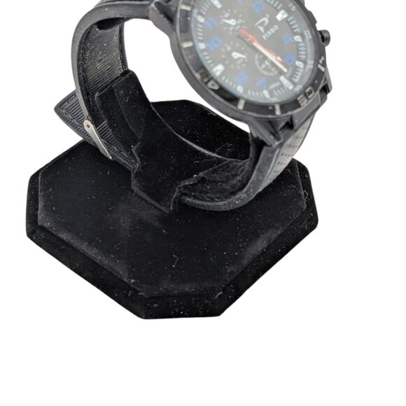 Pinbo Mens Sports Watch Rubber Band Case 42mm Diameter 10mm Thickness 9.5" Band - Picture 3 of 7